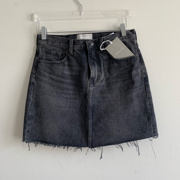 ❌Everlane The Denim Skirt Jean mini washed black - Picture 6 of 11